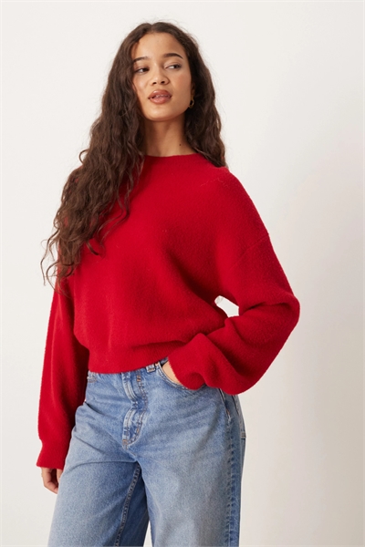 Свитер с круглым вырезом артикул 151860397