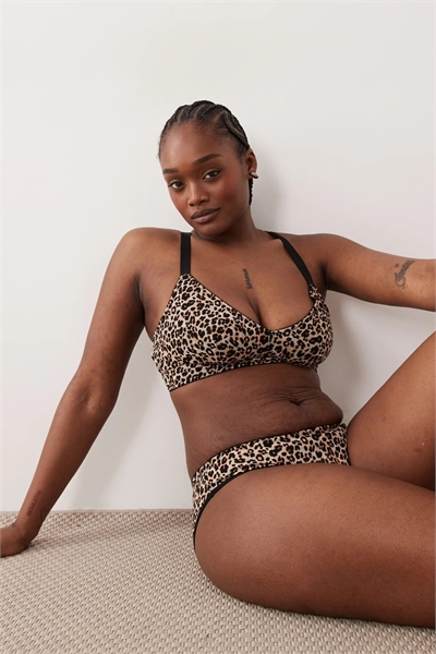 Бралетт из эластичной сетки с более полным кроем артикул 153724385