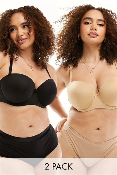 Бюстгальтер без бретелек Ivory Rose Curve, комплект из 2 штук артикул 133741014