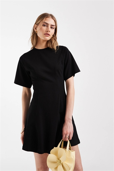 Мини-платье с затянутым швом артикул 152552036