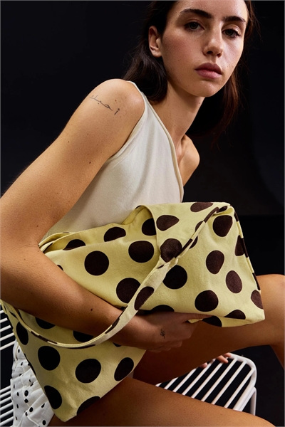 Сумка-ведро в горошек артикул 156608223