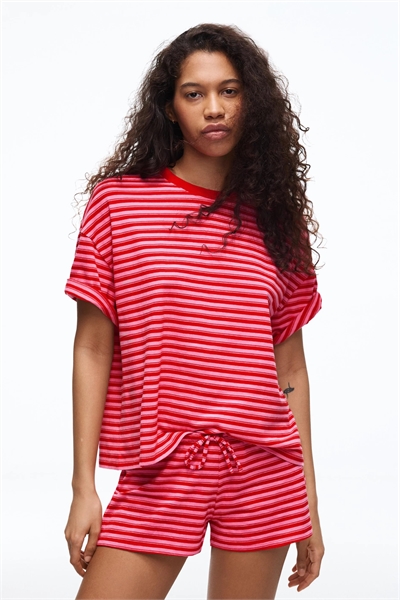 Шорты из плюша с эластичным поясом артикул 156237968