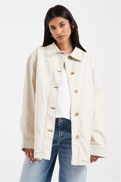 ASOS DESIGN: Бюстгальтер для беременных из хлопка в стиле «харрингтон» свободного кроя артикул 152192530