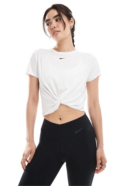 Футболка Nike One Training Dri-FIT с асимметричным вырезом артикул 142397932