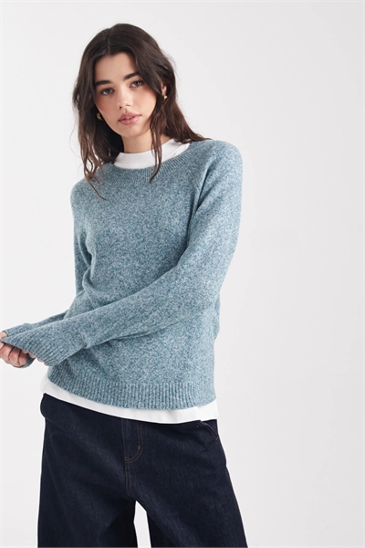 Свитер с круглым вырезом артикул 151963725