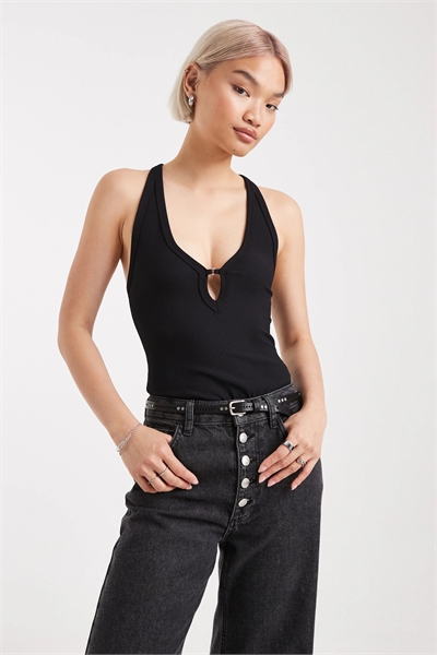 Боди с ребристой отделкой от Alanah артикул 150835602