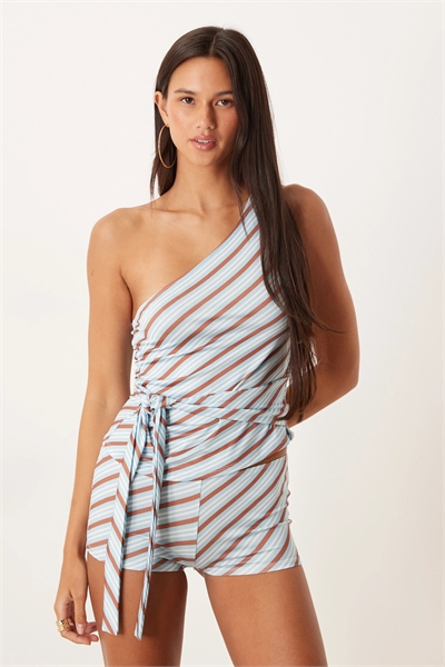 Топ Uberta с асимметричным завязыванием co-ord артикул 148028315