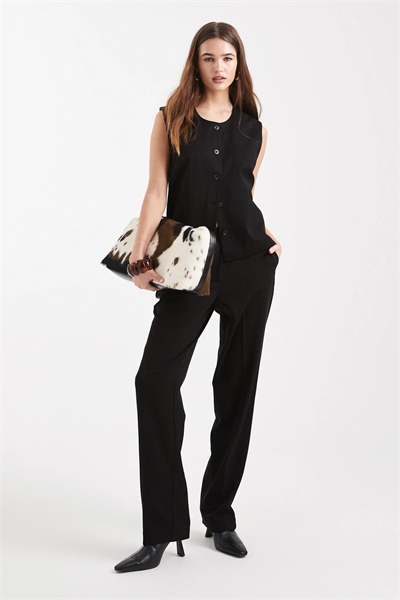 Брюки с прямыми брючинами, скроенные по фигуре co-ord артикул 149384136