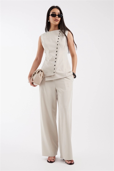 Брюки по фигуре co-ord артикул 153148918