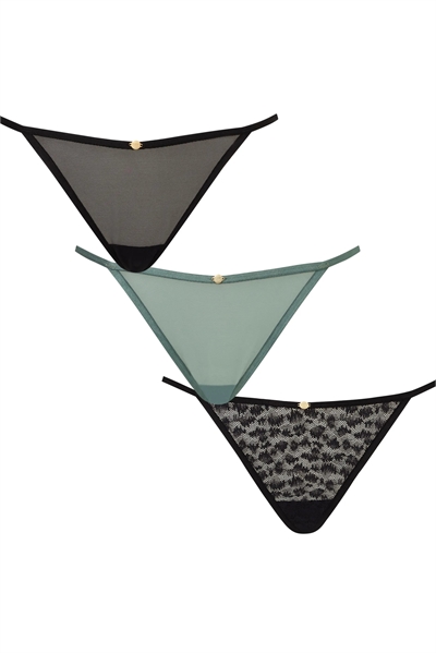 Сетчатые стринги, 3 шт. в упаковке артикул 154123320