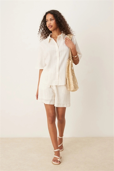 Короткие брюки с эффектом потертости co-ord артикул 145397137