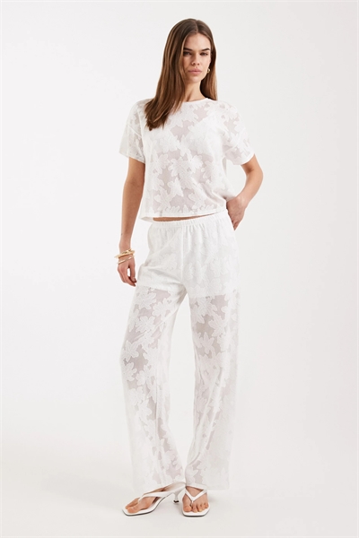 Брюки с широкими брючинами из кружева co-ord артикул 155004082