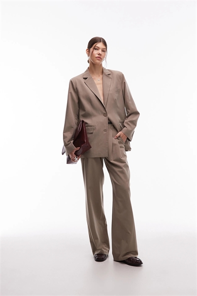 Брюки с широкими брючинами co-ord артикул 148660897