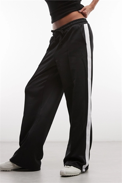 Брюки из джерси с прямыми брючинами артикул 147664989