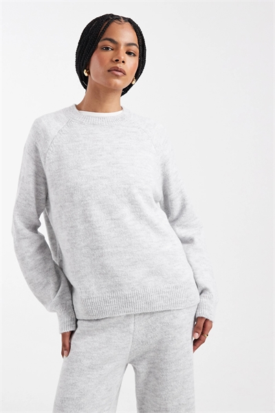 Свитер с рагланными рукавами из трикотажа co-ord артикул 154311238