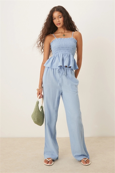 Пляжные брюки с узкой талией co-ord артикул 140623461