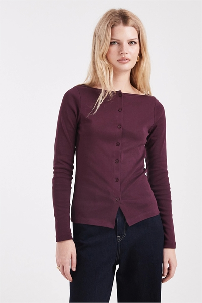 Кардиган с длинными ребристыми полосками артикул 154079503