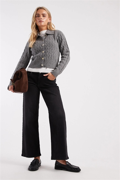 Джинсы Judy с низкой посадкой и широкими брючинами артикул 151055622