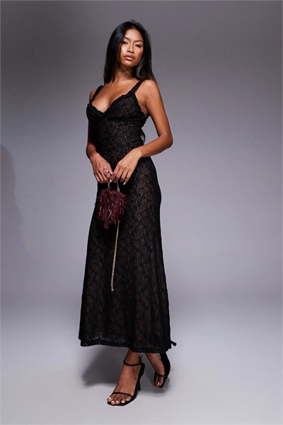 Платье средней длины из эластичного кружева «Alegra» артикул 147691365