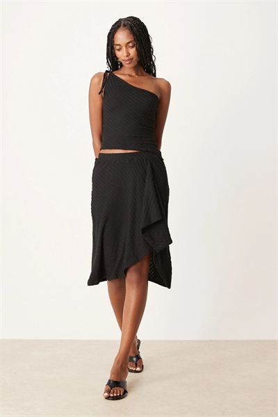 Юбка Esmeray с текстурной тканью и воздушным силуэтом co-ord артикул 149953266