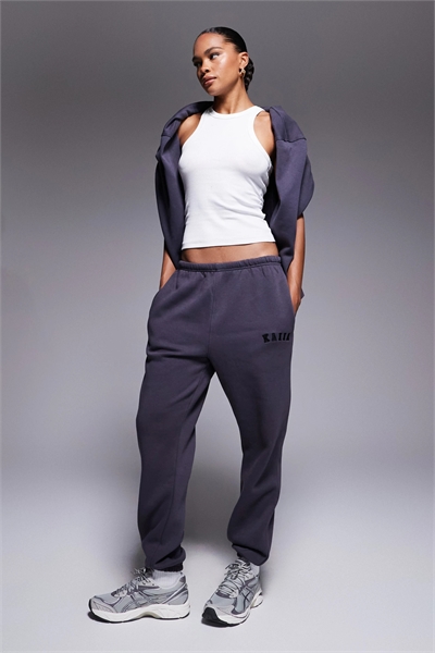 Джоггеры с манжетами из смесовой ткани co-ord артикул 142045634