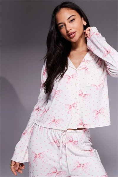 Эксклюзивная пижамная рубашка из сверхмягкой ткани co-ord артикул 151516844