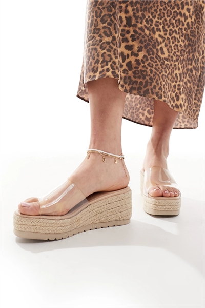 Эспадрильи Minelli на плоской платформе с клиновидным каблуком артикул 143176195