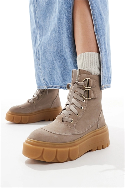 Caribou X Boot Lace WP — водонепроницаемые замшевые ботинки на шнурках артикул 135132182