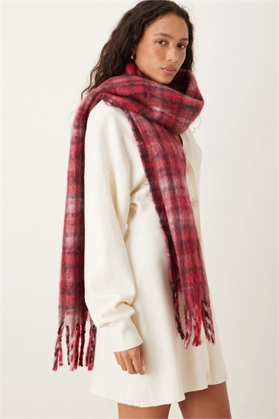 Шарф с кисточками артикул 148407894