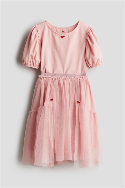 Комплект из двух частей: топ и юбка из тюля артикул 1246415002