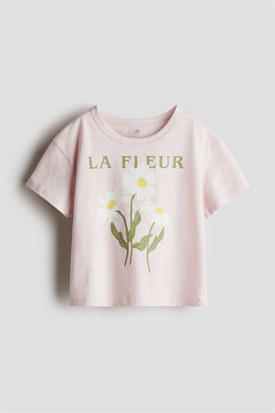 Топ из принтованного трикотажа артикул 1276711004