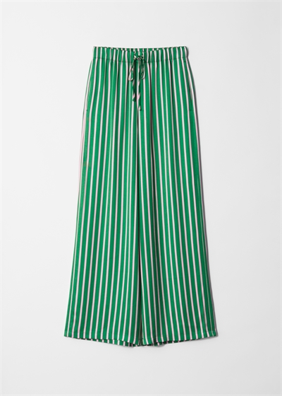 Атласные брюки на завязках артикул 1280301001