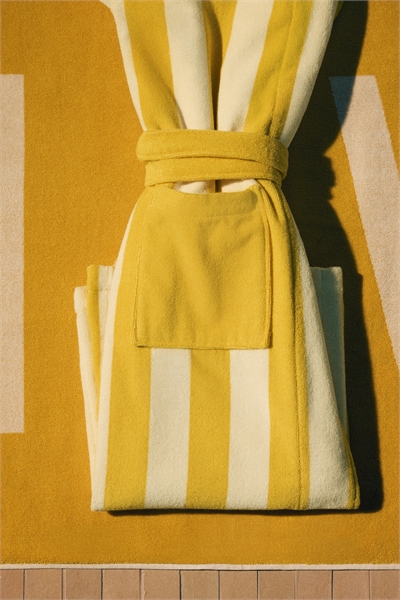 Халат из хлопковой махровой ткани артикул 1315862003