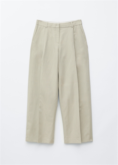 Брюки из смеси хлопка и льна артикул 1320816002