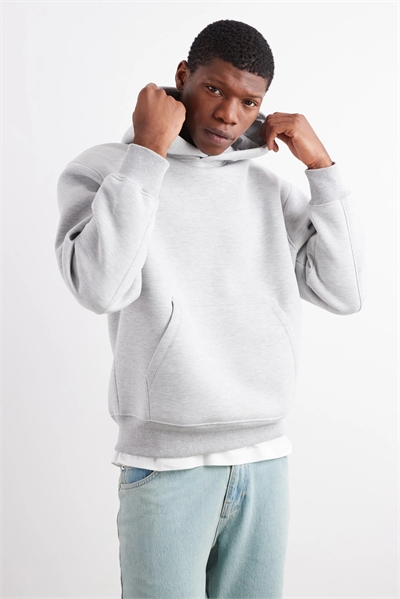 Толстовка с капюшоном из плотной ткани артикул 149136936