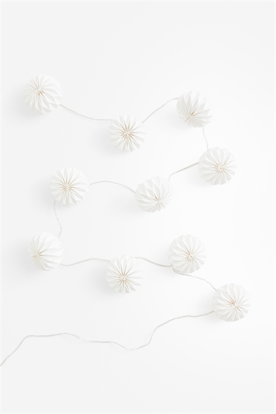 Гирлянда из бумажных фонариков артикул 1183845001