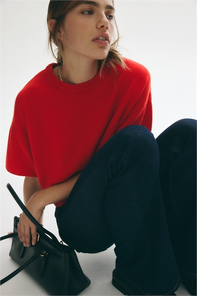 Джемпер с короткими рукавами артикул 1300647007