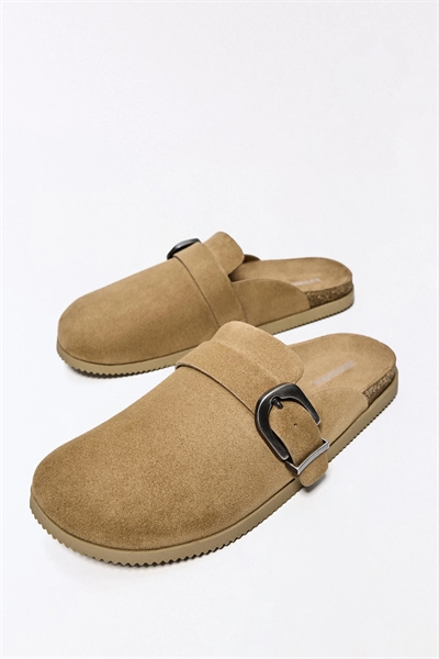 Сабо с пряжкой артикул 156266196