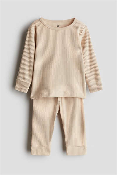 Комплект из ребристого хлопка артикул 0867135134