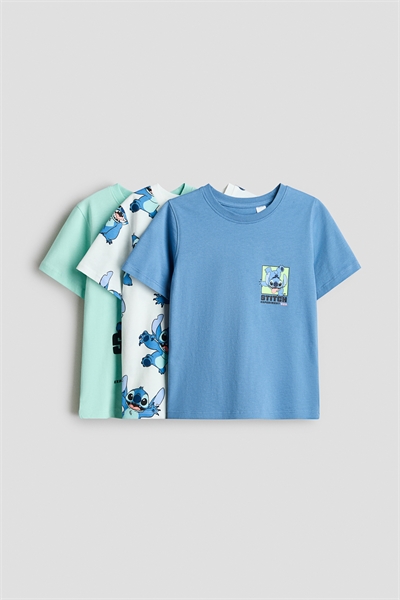 Набор из 3 футболок с принтом артикул 1117463047