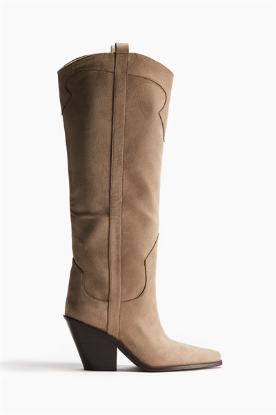 Ковбойские сапоги до колена артикул 1236665001