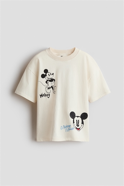 Футболка свободного кроя с принтом артикул 1336998008