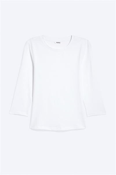 Топ с круглым вырезом и рукавами длиной три четверти артикул 1352270001