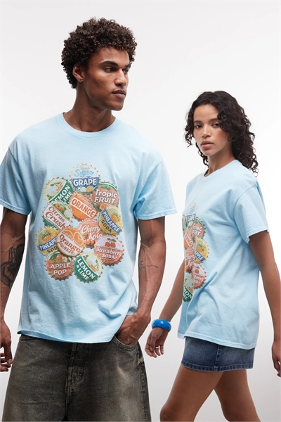 Футболка с принтом в стиле пивной пробки, унисекс артикул 156578424