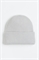 Кашемировая шапка в рубчик - Фото 12471520