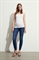 Суперзауженные джинсы MAMA - Фото 12472174