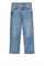 Прямые джинсы-стрейч ROSE CROPPED - Фото 12473323