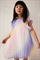 Плиссированное платье А-силуэт - Фото 12480643