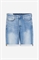 Гибридные обычные джинсовые шорты - Фото 12482821