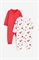 Хлопковая пижама с принтом 2 шт. - Фото 12491015